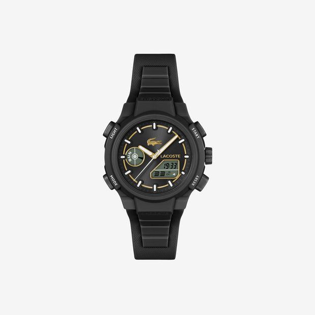 LC33 Analog and Digital Silicone Watch