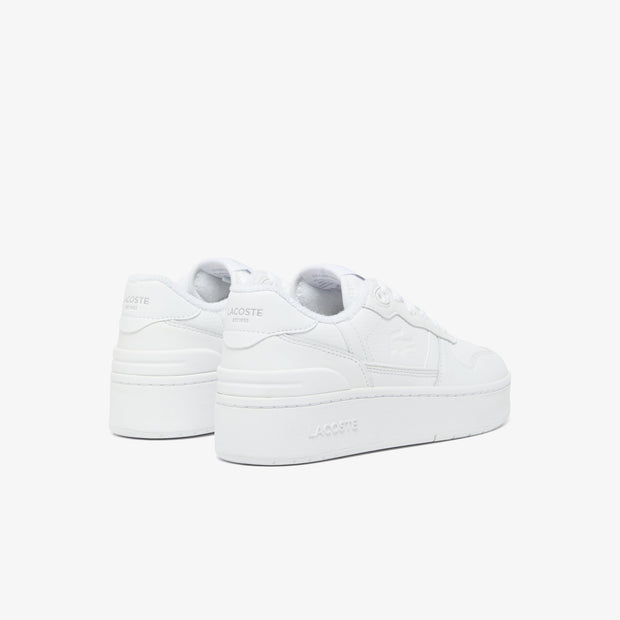 Women's T-Clip Platform Leather Sneakers