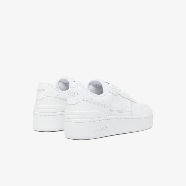 Women's T-Clip Platform Leather Sneakers