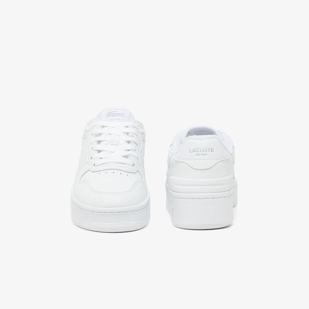 Women's T-Clip Platform Leather Sneakers