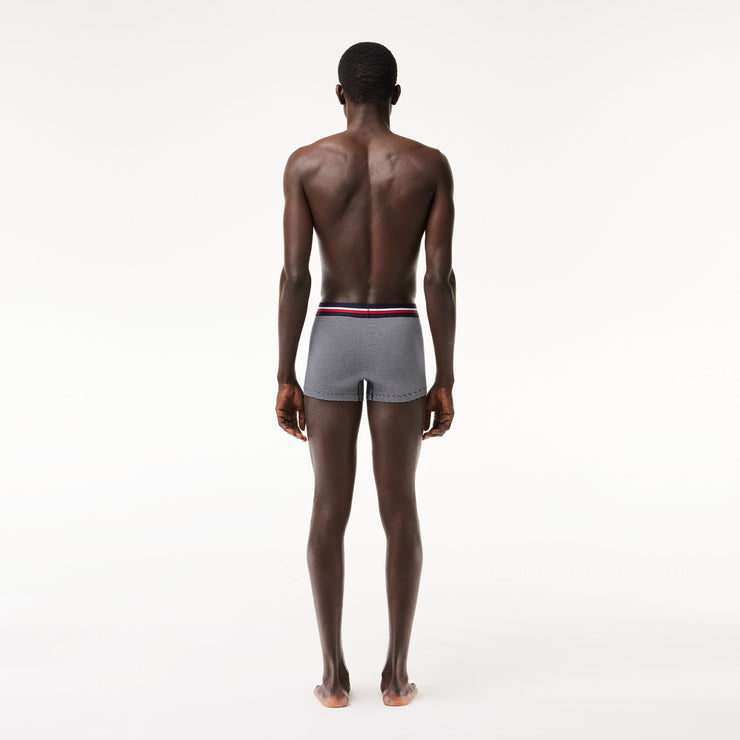 Pack Of 3 Iconic Trunks With Three-Tone Waistband