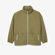 Water-Repellent Removable Hood Windbreaker