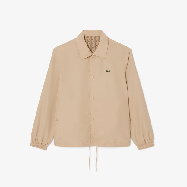 Reversible Bi Material Monogram Jacket