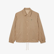 Reversible Bi Material Monogram Jacket