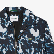 Print Motif Water-Repellent Windbreaker