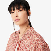 Oversized Monogram Print Shirt