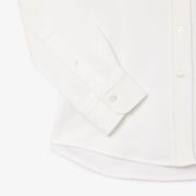 Cotton Piqué Shirt with Pocket