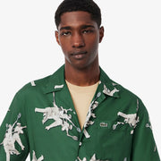 Relaxed Fit René Lacoste Print Shirt