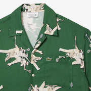 Relaxed Fit René Lacoste Print Shirt