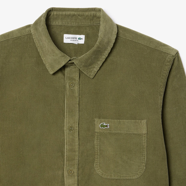 Regular Fit Cotton Corduroy Shirt