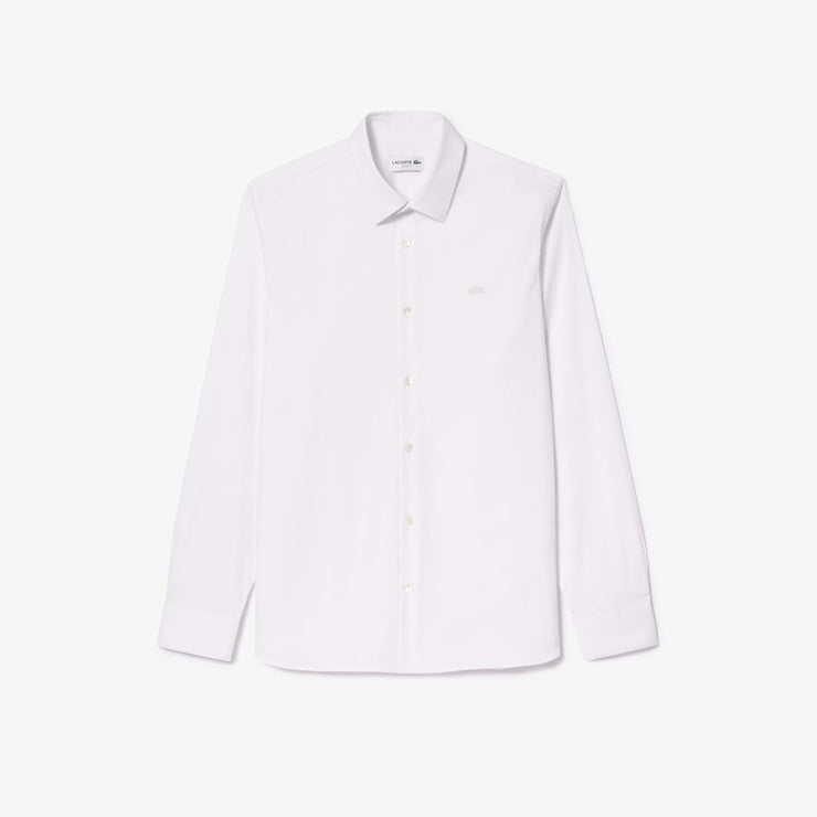 Slim Fit Stretch Poplin Shirt