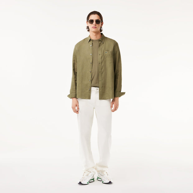 Regular Fit Linen Shirt