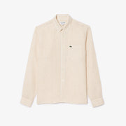 Regular Fit Striped Linen Shirt