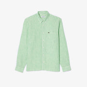 Regular Fit Striped Linen Shirt