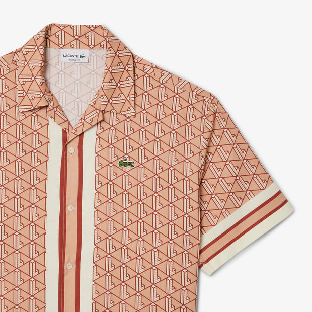 Straight Cut Monogram Shirt