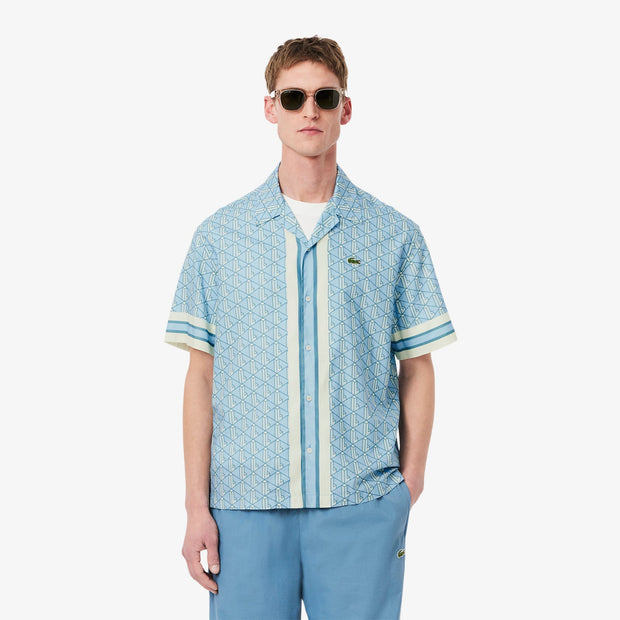 Straight Cut Monogram Shirt