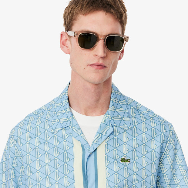 Straight Cut Monogram Shirt