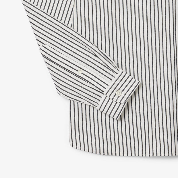 Regular Fit Striped Cotton Shirt