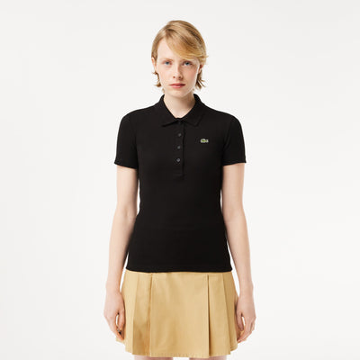 Slim Fit L.12.D Ribbed Cotton Polo Shirt