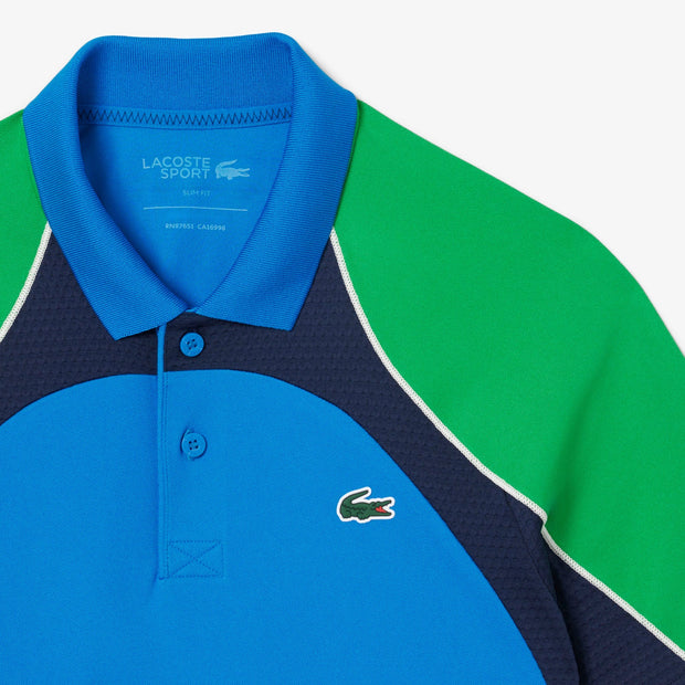 Ultra Dry Colour-Block Tennis Polo Shirt