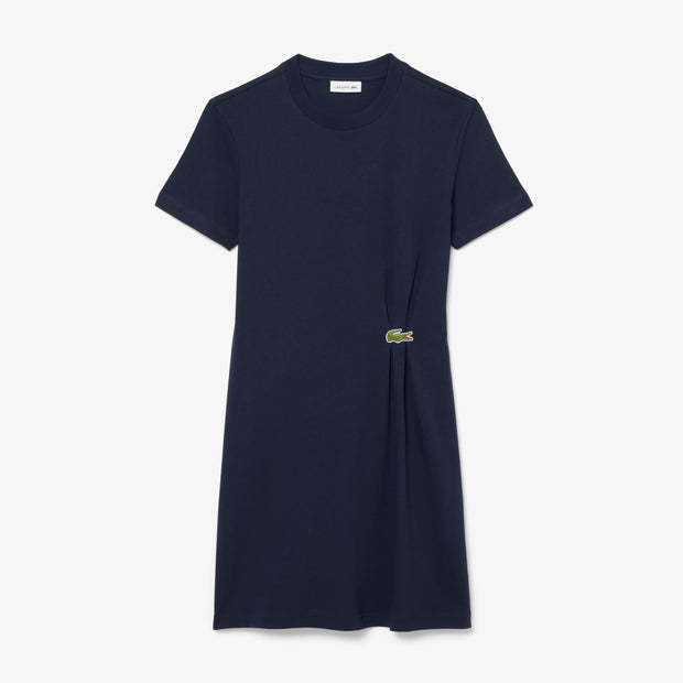 Draped T-shirt Dress