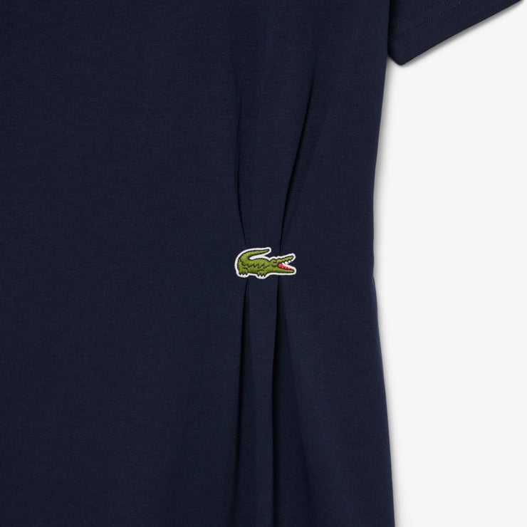 Draped T-shirt Dress