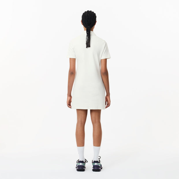 Women’s Lacoste Organic Cotton Buttoned Polo Dress