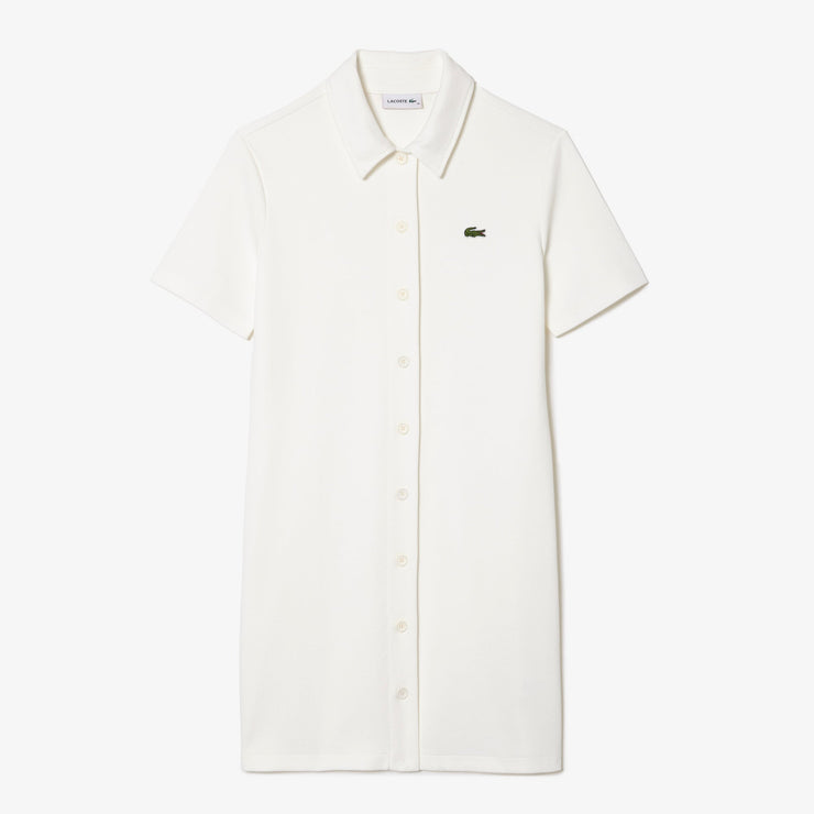 Women’s Lacoste Organic Cotton Buttoned Polo Dress