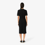 Trim Accent Jersey T-shirt Dress