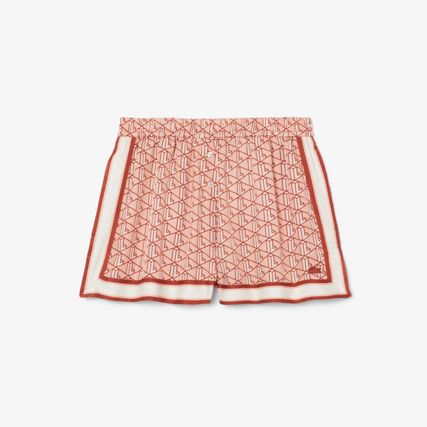 Fluid Monogram Print Shorts