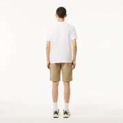 Slim Fit Stretch Cotton Chino Shorts