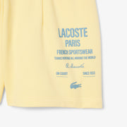 Pleated Fleece Shorts