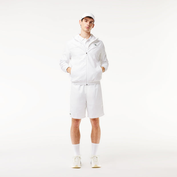 Lightweight Diamond Taffeta Tennis Shorts