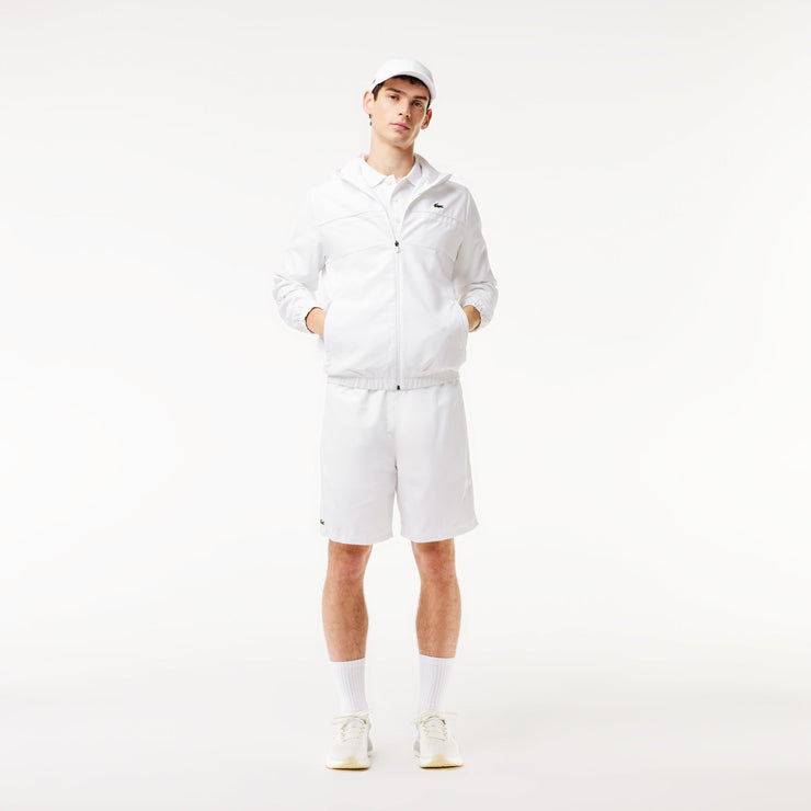 Lightweight Diamond Taffeta Tennis Shorts