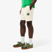 Regular Fit 3D Print Fleece Shorts