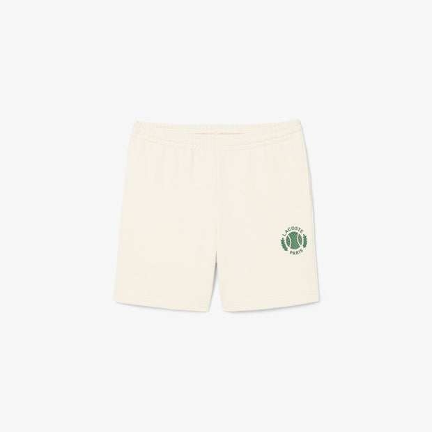 Regular Fit 3D Print Fleece Shorts