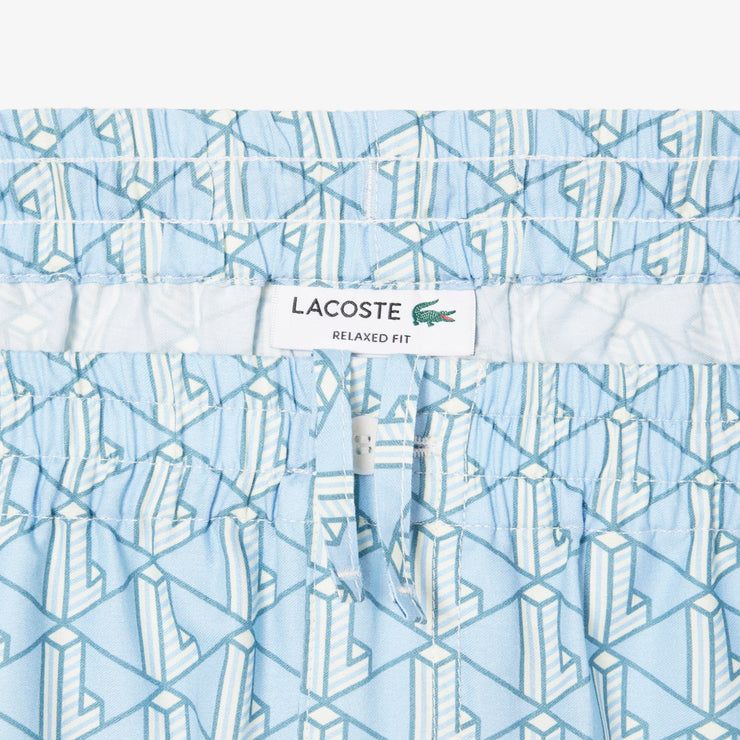 Lightweight Monogram Print Shorts