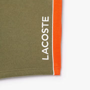 Contrast Stripe and Branding Shorts