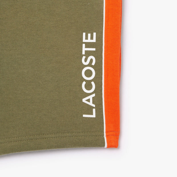 Contrast Stripe and Branding Shorts