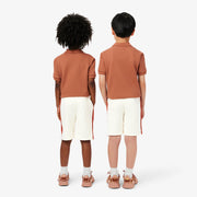 Colour-Block Fleece Shorts