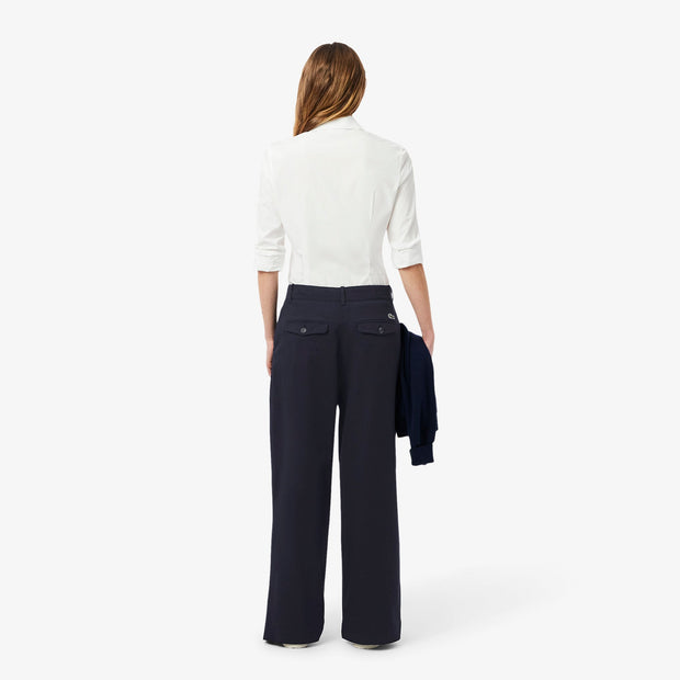 Wide Fit Stretch Gabardine Chino Pants