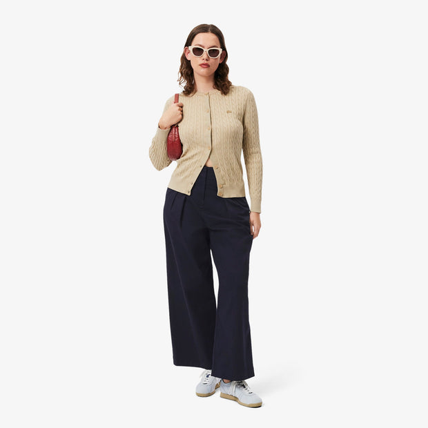 Wide Fit Stretch Gabardine Chino Pants