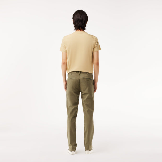 Stretch Cotton Slim Fit Chino Pants