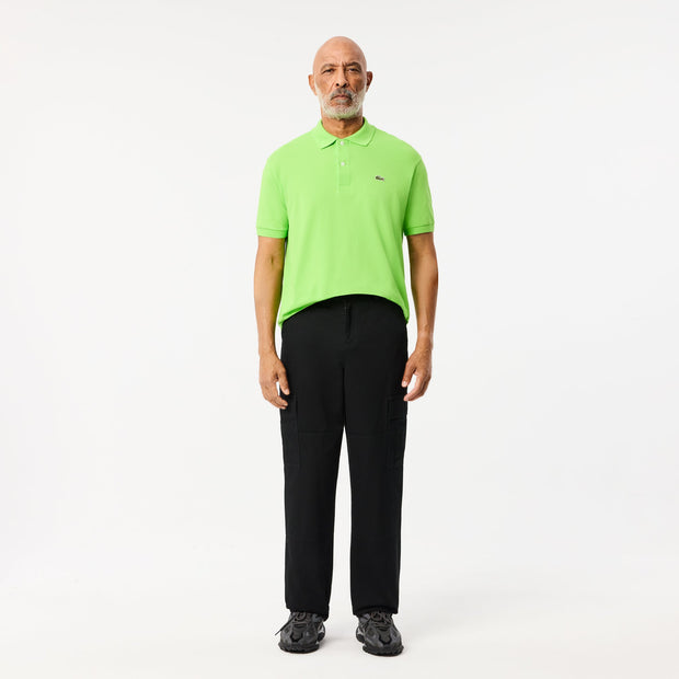Straight Cut Cotton Cargo Pants