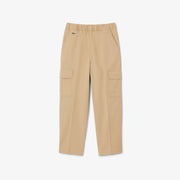 Lightweight Cotton Gabardine Cargo Pants