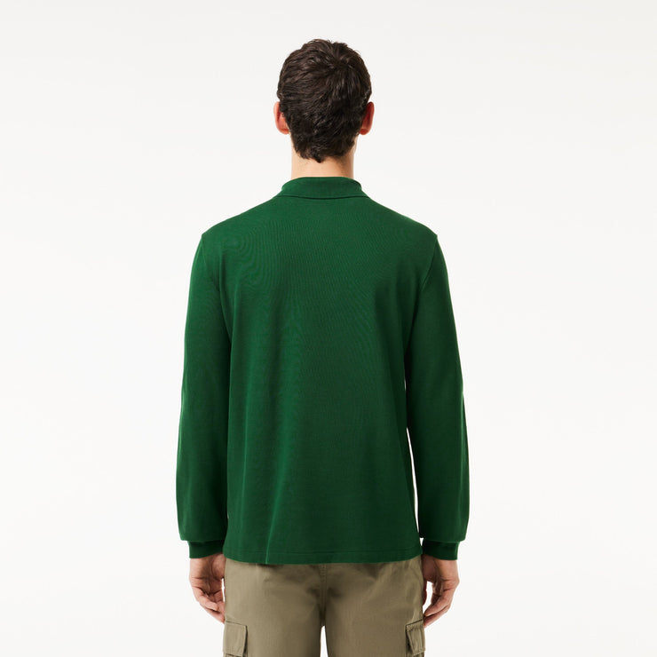 Classic Fit Long Sleeved L.12.12 Polo Shirt