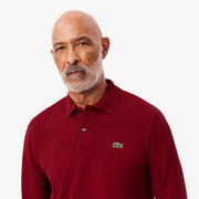 Classic Fit Long Sleeved L.12.12 Polo Shirt