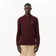 Classic Fit Long Sleeved L.12.12 Polo Shirt