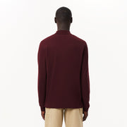 Classic Fit Long Sleeved L.12.12 Polo Shirt
