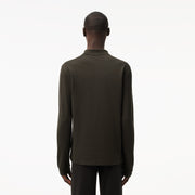 Classic Fit Long Sleeved L.12.12 Polo Shirt